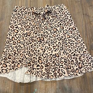 Cheetah skirt